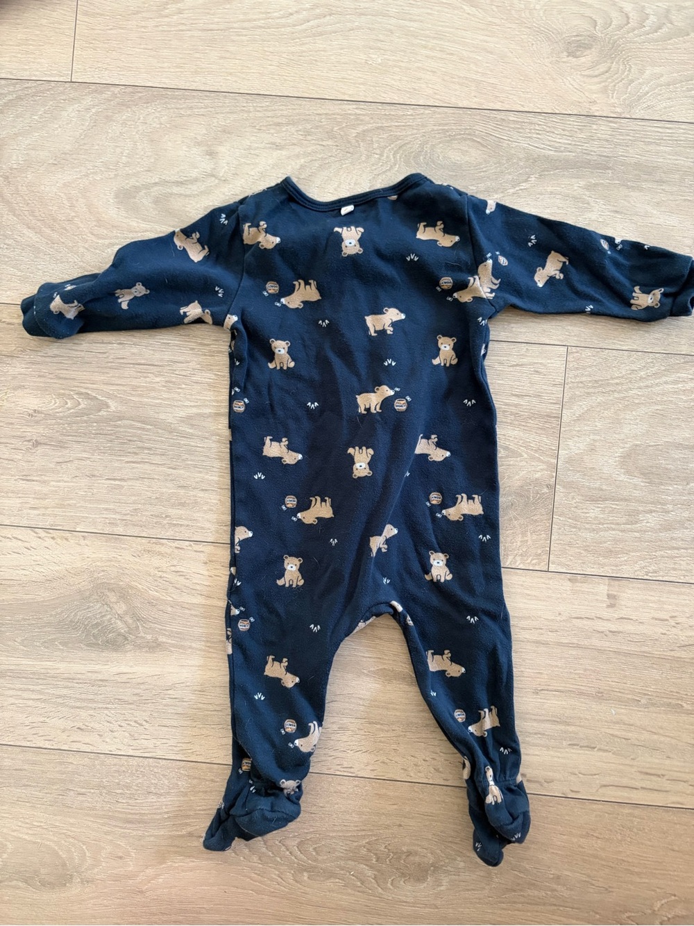 3/$15 Little Cub Print Sleeper | Petit Lem - Picture 5 of 5